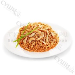 Рис с курицей в китайском соусе