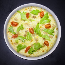 Пицца "Цезарь с курицей"
